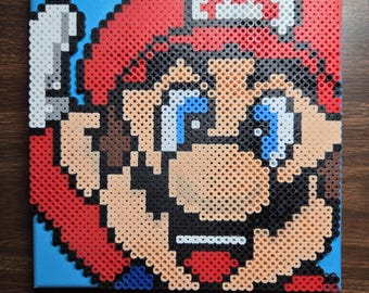 Super Mario Perler Bead Canvas