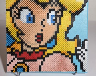 Super Mario Perler Bead Canvas: Peach