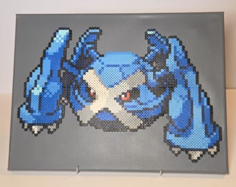 Canvaskunst Metagross Perler-kraal