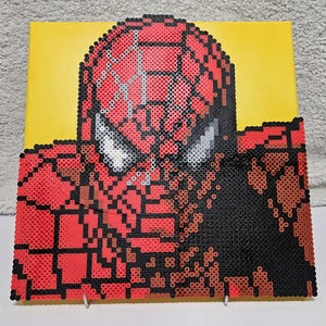 Spider-Man Perler Bead Canvas