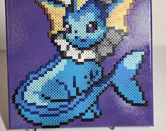 Vaporeon Perler Bead Canvas