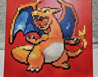 Charizard Perler Bead Canvas