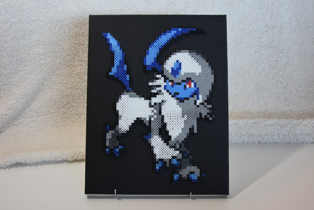 Absol Perler Bead Canvas - Etsy