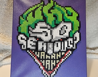 Joker (Why So Serious) Perler Bead Canvas