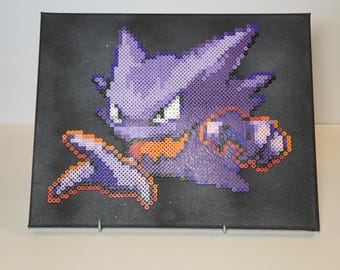 Canvaskunst Haunter Perler-kraal