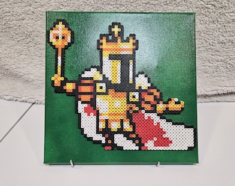 King Knight Perler Bead Canvas