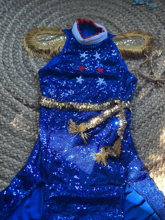 chappell roan blue dress costume Youth - HOT TO GO Cosplay - Handmade Sequin Majorette - Made to Order Youth Sizing Color:As Photo  GREEN