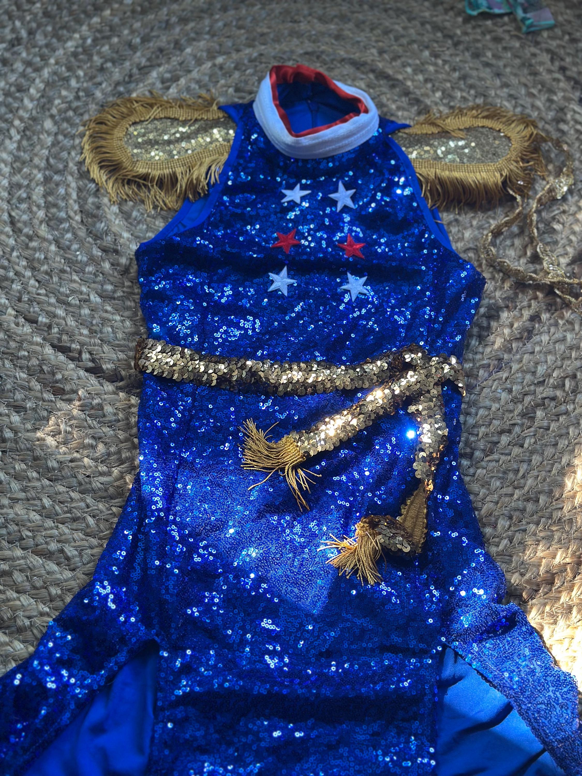 Chappell Roan youth costume - HOT TO GO cosplay - handmade sequin majorette dress - made TO order youth sizing