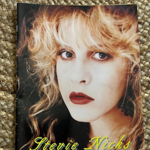 Stevie Nicks Street Angel original concert tour photo booklet. Souvenir band merch 1994