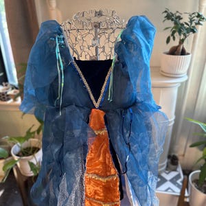 Woodland Fairy/Nymph Dress Costume Handmade Dance Princess - Youth Medium