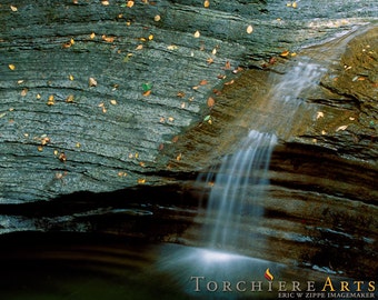 Buttermilk State Park, Nueva York, Tranquil Zen Art Fotografía Impresión 8x10