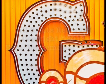 Las Vegas Art from the iconic Neon Boneyard signs as a fine art photograph -G-