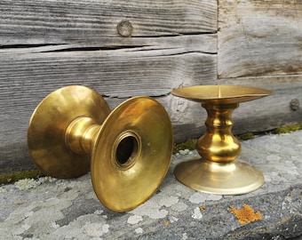 Vintage Brass candle holder set candle holders home decor