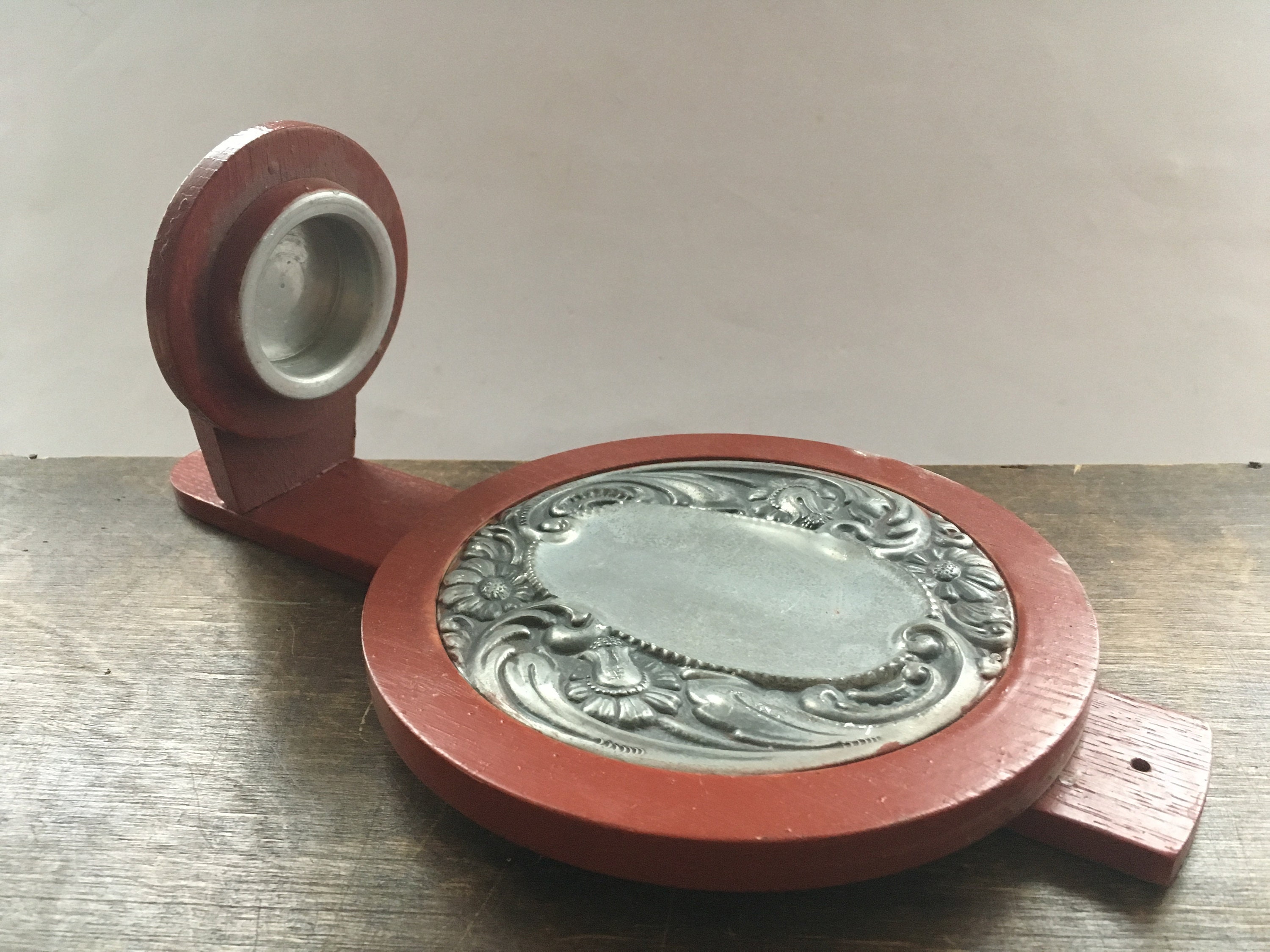 Norwegian pewter candle holder Wall Mount Handmade wall sconce Etsy