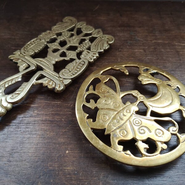 Brass Trivet Etsy