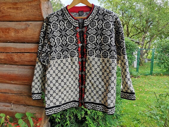 vintage norwegian sweater