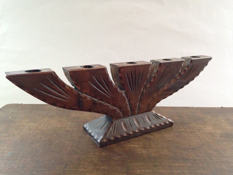 Swedish Vintage Wooden Candle Holder Christmas Candle Holder Etsy