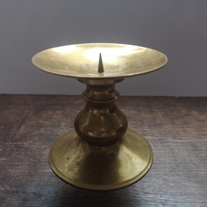 Brass Candle Holder Golden metal candle holder Portable Candle holder Scandinavian candle holder