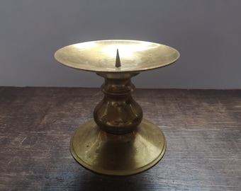 Brass Candle Holder Golden metal candle holder Portable Candle holder Scandinavian candle holder