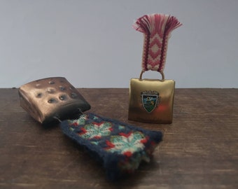 Vintage brass cow sheep bell Souvenir cow bell souvenir bell