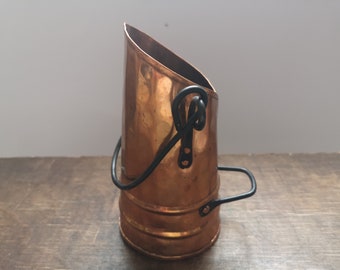 Norwegian copper vase with a handle Copper Cup Copper jug Farmhouse kitchen cup