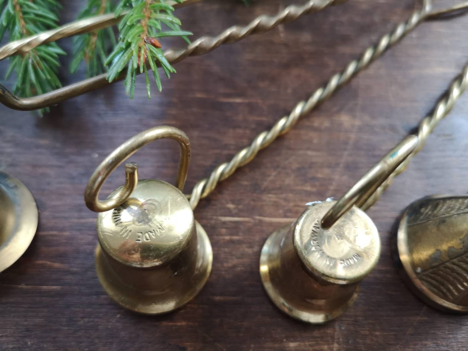 Vintage Candle Snuffer Brass Candle Snuffer Extinguisher Etsy