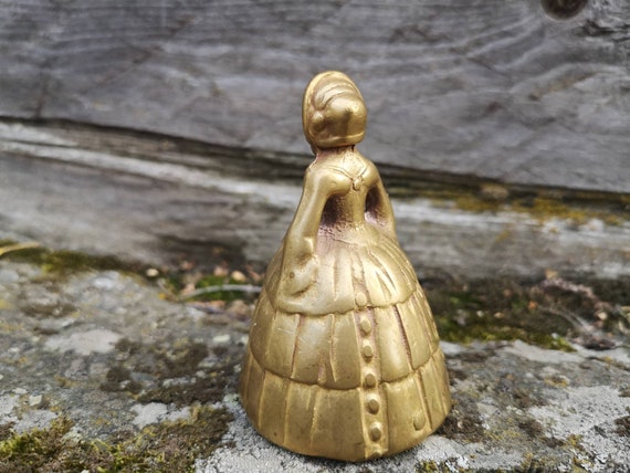 Antique Brass Lady Bell Brass Lady Dinner Bell Brass Lady Figurine Bell  Victorian Woman Statue Vintage Brass Bell Ladies Statue -  Canada