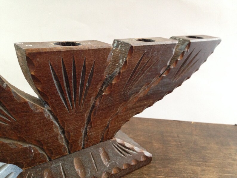 Swedish Vintage Wooden Candle Holder Christmas Candle Holder Etsy