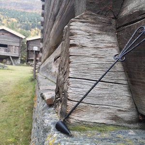 Éteignoir à bougies norvégien vintage Éteignoir à bougies noir extincteur Décoration de maison de vacances Décoration de Noël