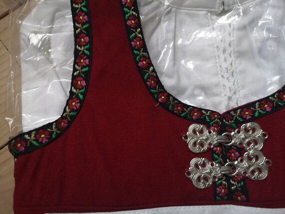 Norwegian bunad Folk Dress and blouse Traditional… - image 5