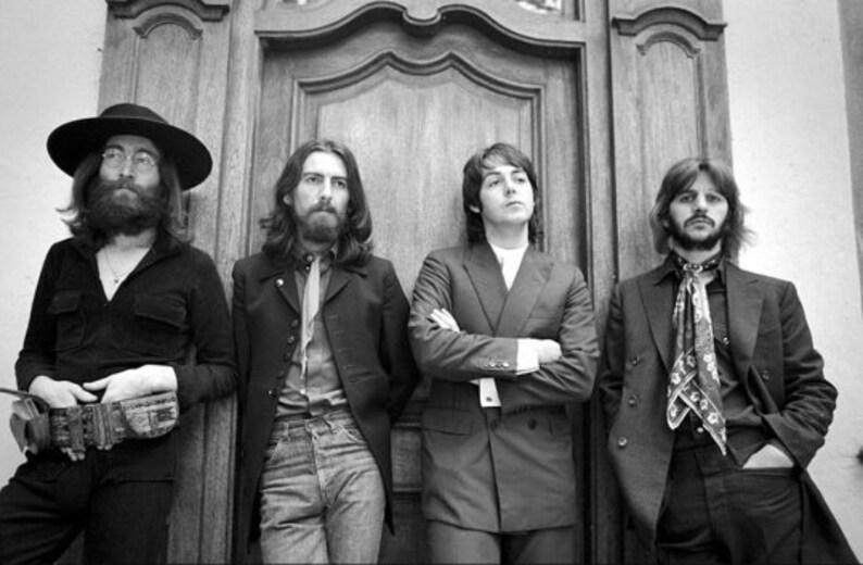 The Beatles Abbey Road John Lennon Paul Mccartney Ringo Etsy
