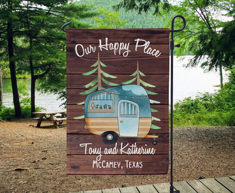 Camping Flags With Personality