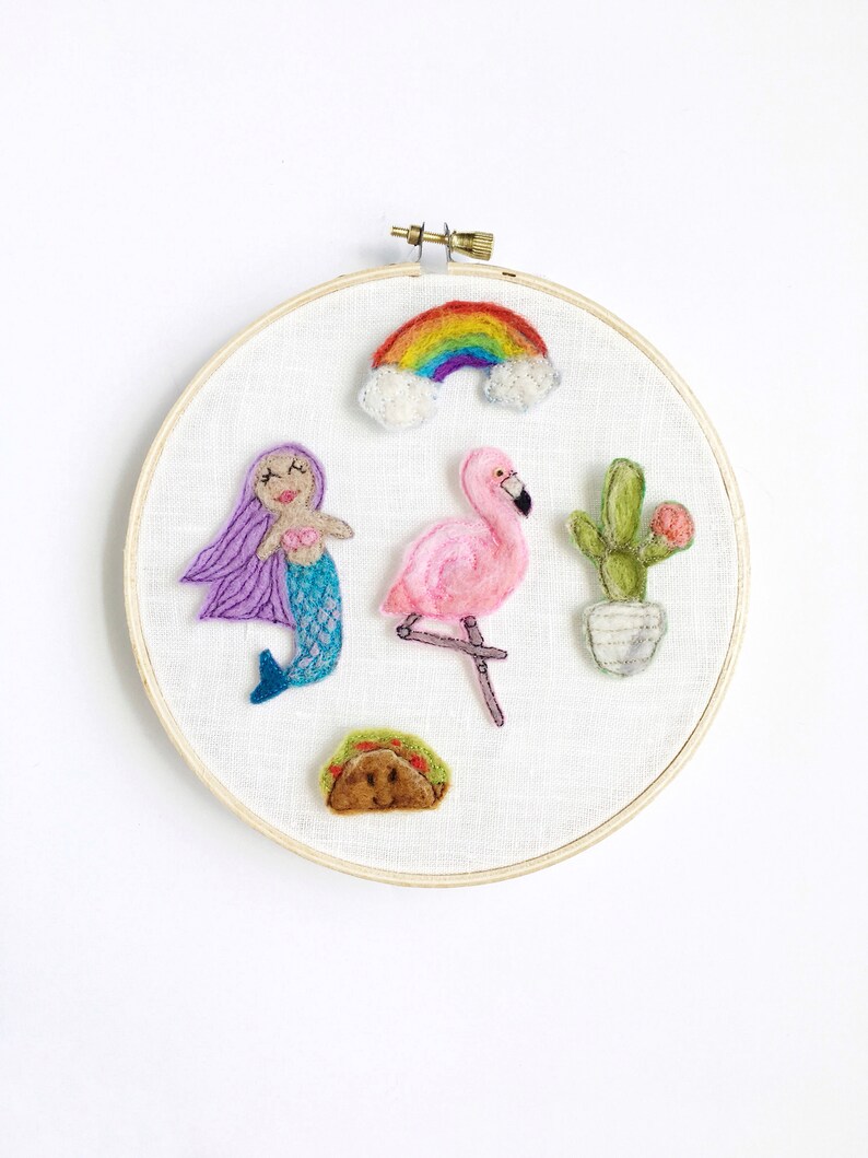 Blank Embroidery Hoop Pin Wall Hanging Jewelry Display Etsy