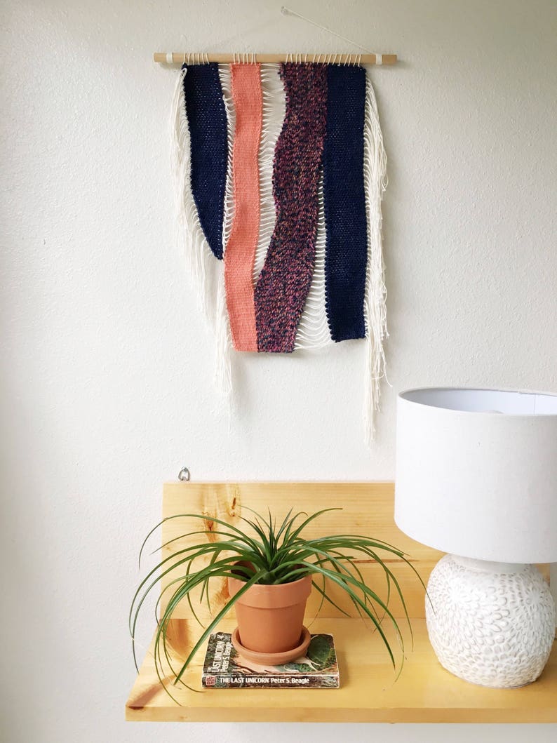 Woven Wall Weaving Bohemian Decor Large Boho Wall Tapestry Woven Wall Hanging Home Decor Wall Decor Boho Bedroom Ideas Hippie Tapestry