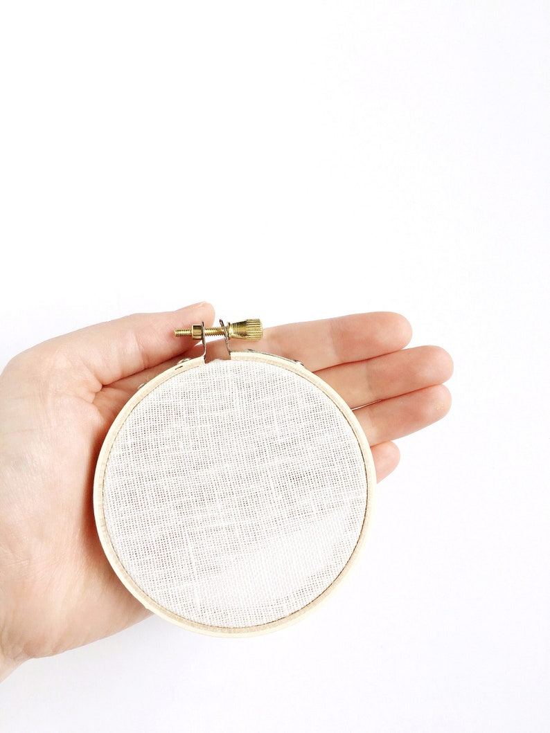 Blank Embroidery Hoop Pin wall hanging jewelry display Etsy
