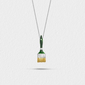 Brush necklace