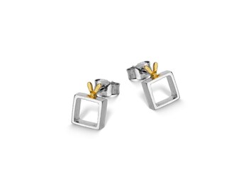 Windows of love Earrings, Silver Earrings, Statement Earrings, Geometric Earrings, Signature Earrings, Statement Jewellery