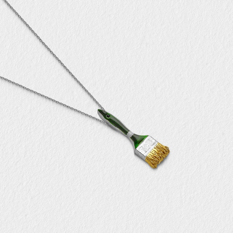 Brush necklace image 2