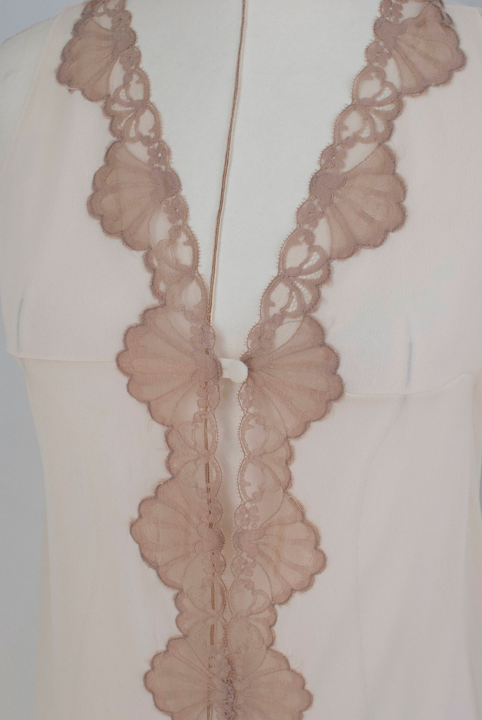 1960s vintage PUCCI slip lime green nightie 32 XS Emilio Pucci FR