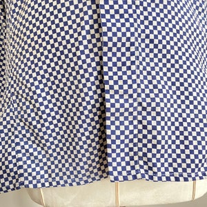 RARE vintage Pierre Cardin Paris New York checkered Oxford tops, vintage Oxford top, tailored button down tops, checkered tops image 4