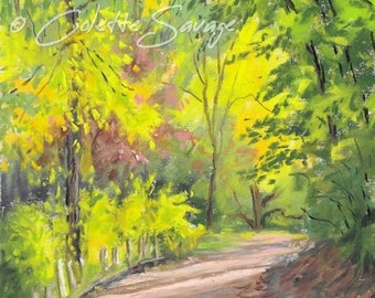 The Color of Fall - Original Pastel Painting