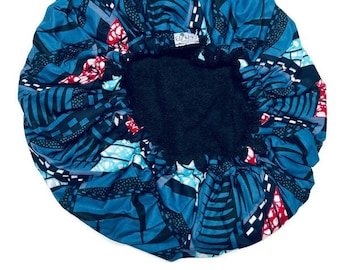 Bonnet chauffant africain pour micro-ondes - Etnika Bonnet de soins capillaires