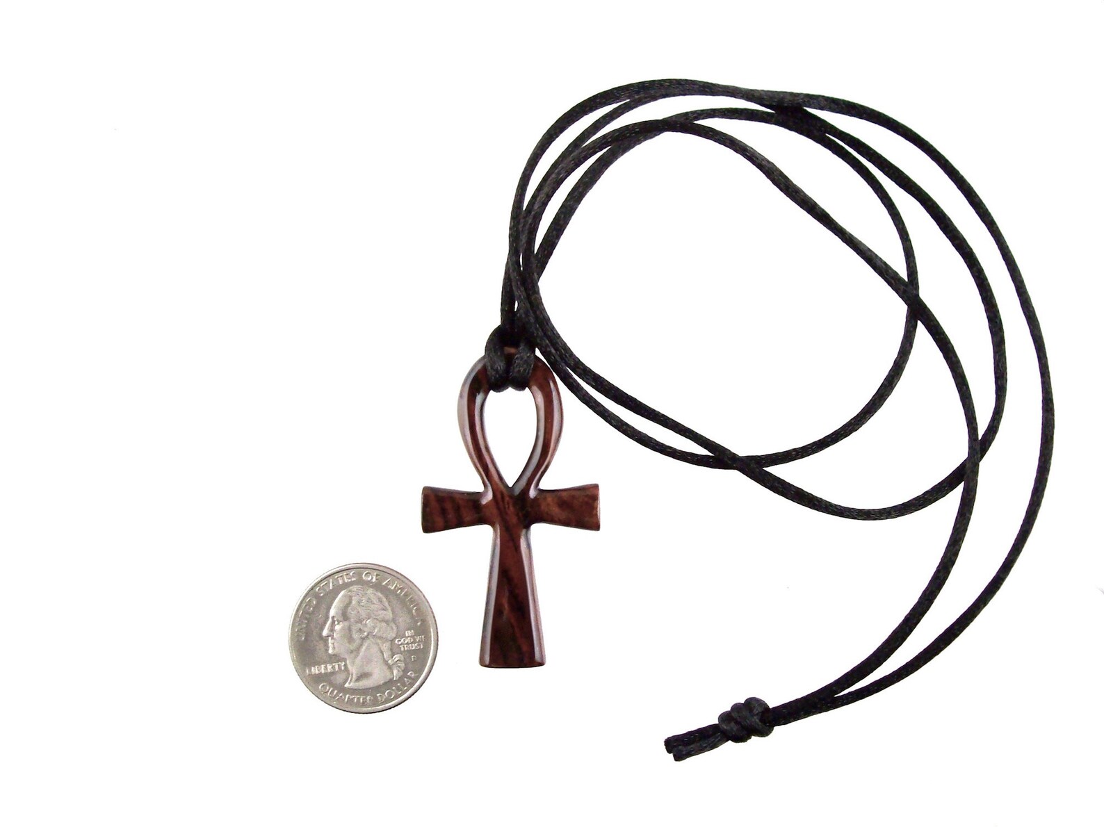 Wooden Ankh Pendant Hand Carved Egyptian Ankh Cross Necklace | Etsy