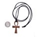 Ankh Necklace, Hand Carved Wooden Ankh Pendant for Men or Women ...