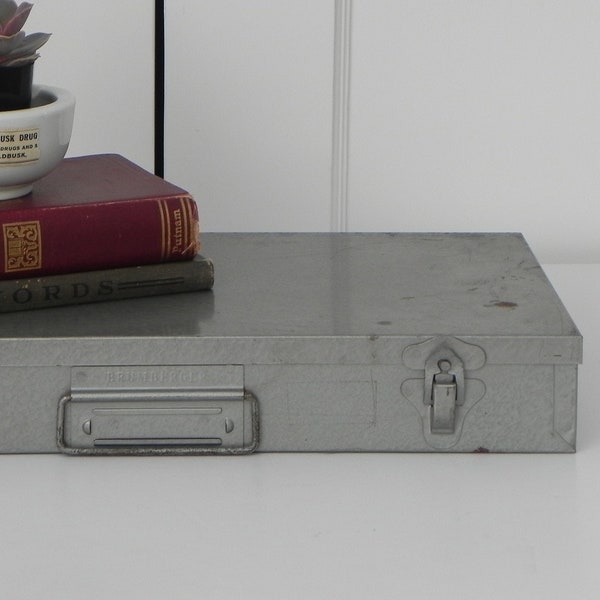 Metal Storage Box Etsy