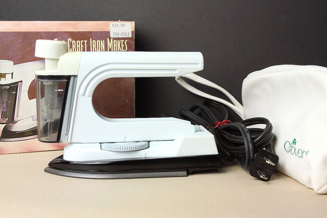 Clover Compact Craft Iron Model B68SP Sewing Iron Clover Etsy