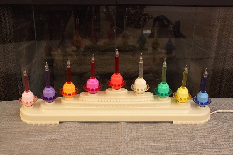 Bubble Lights Christopher Radko Bubble Brite Candolier with Etsy