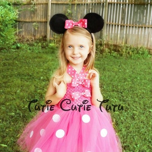 Minnie Mouse Costume Tutu Dress