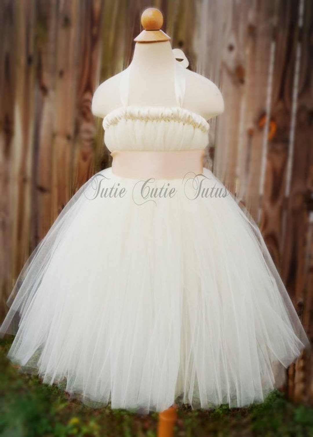 Ivory tutu dress hotsell