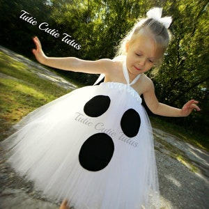 Ghost Costume Tutu Dress